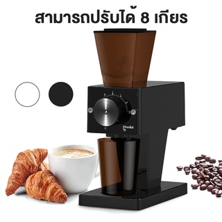 Gemilai เครื่องบดกาแฟไฟฟ้า ใบมีดสแตนเลสหนา 60 มม เครื่องบดกาแฟ เครื่องบดเมล็ดกาแฟ CRM9009 บดกาแฟ Coffee Grinder Alizmart