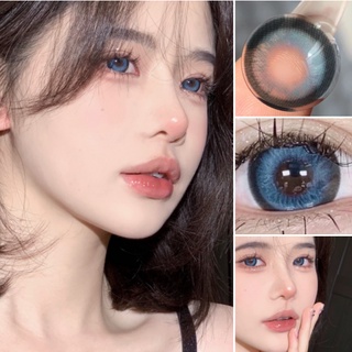 Uyaai คอนแทคเลนส์ สีเขียว 14.5 มม. 0 องศา สําหรับแต่งหน้า 2 ชิ้น