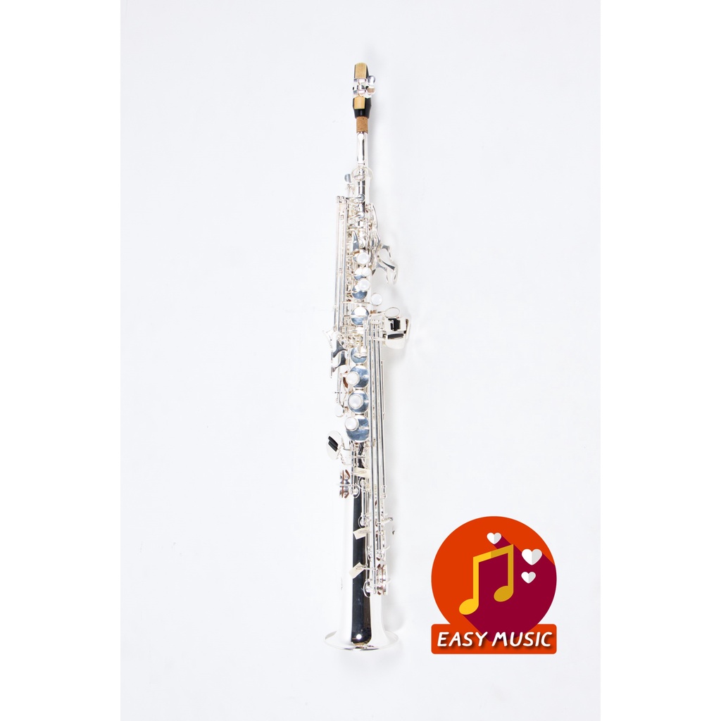 แซกโซโฟน-saxophone-soprano-coleman-standard-silver