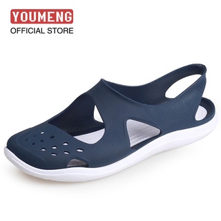 Anti-slip Flat Shoes Baotou Beach Shoes Hole Shoes Breathable Waterproof Womens Shoes Light