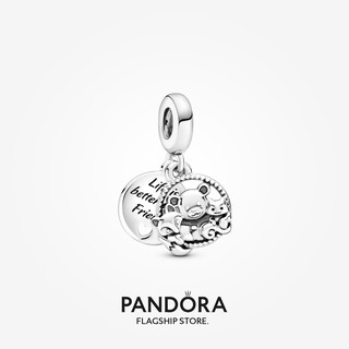 Pandora จี้หมี สุนัขจิ้งจอก กระรอก ของขวัญวันหยุด สําหรับผู้หญิง p804