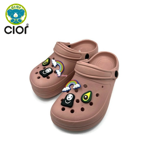 Cior.shop รองเท้าหัวโต Pastel pink CO-15W2