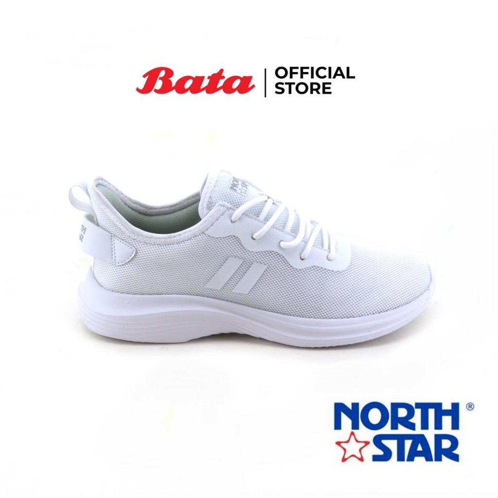 ภาพหน้าปกสินค้าBata (Online Exclusive) บาจา ยี่ห้อ North Star รองเท้าสนีคเคอร์ รองเท้าผ้าใบ รองเท้าผ้าใบกีฬา สำหรับผู้หญิง รุ่น Lavende สีขาว 5801006 จากร้าน bata_officialstore บน Shopee