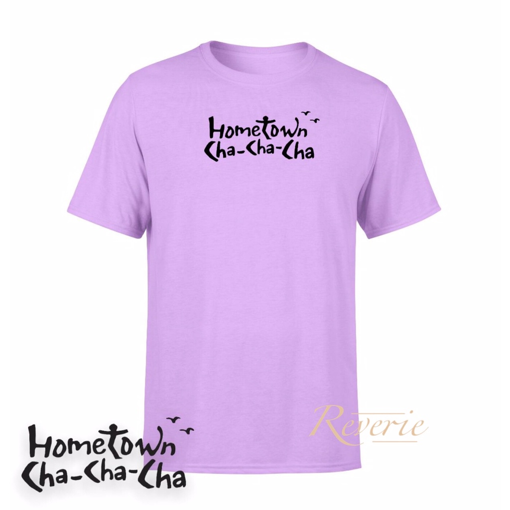 เสื้อยืด-พิมพ์ลาย-hometown-chachacha-hong-du-yoon-hye-jin-kdrama-series-kpop-hometown-cha-cha