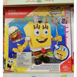ตัวต่อ Mega construx Sponge bob กล่องใหญ่