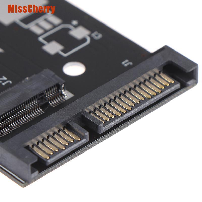 ภาพสินค้าอะแดปเตอร์การ์ดขยาย Miss cherry Sata B + M Key M.2 Ngff Ssd To M.2 Sata 3 Raiser M.2 To จากร้าน inthespreba.th บน Shopee ภาพที่ 2