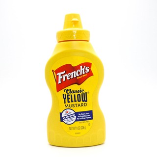เฟร้นซ์มัสตาร์ดครีม แบบขวดบีบ ขนาด 226 กรัม | Frenchs Mustard Cream 226 g. มัสตาร์ด Mustard