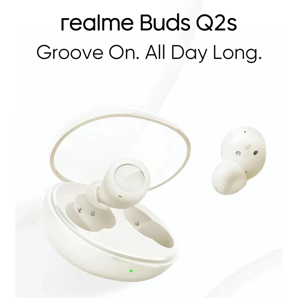 Realme Buds Q2s ชุดหูฟังบลูทูธไร้สาย สําหรับเกมอินเอียร์ Huawei Apple ...