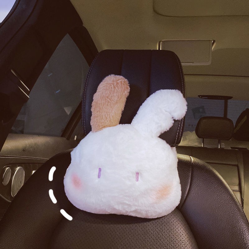 spot-car-headrest-neck-pillow-cute-cartoon-car-seat-pillow-car-seat-belt-shoulder-cover