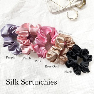 Silk Scruncheis ยางมัดผมผ้าซาติน