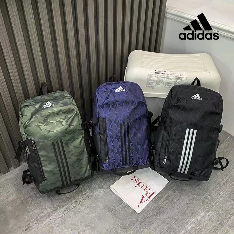 adidas-กระเป๋าเป้แฟชั่นลำลองสำหรับผู้ชายและผู้หญิงรุ่นใหม่