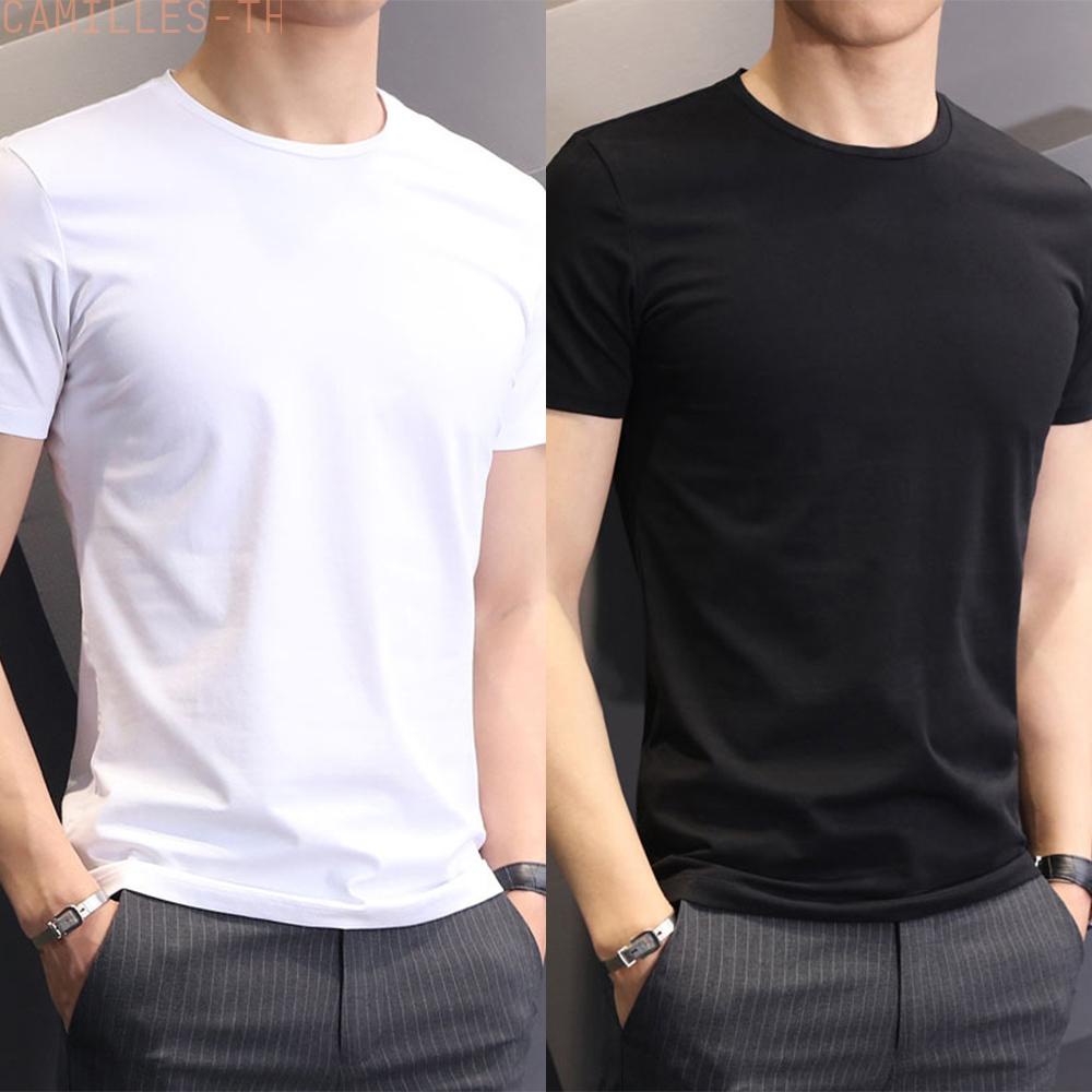 camilles-men-crew-neck-basic-plain-t-shirt-blouse-pullover-sleeve-sleeve-slim-fit-top-high-quality-mens-fashion