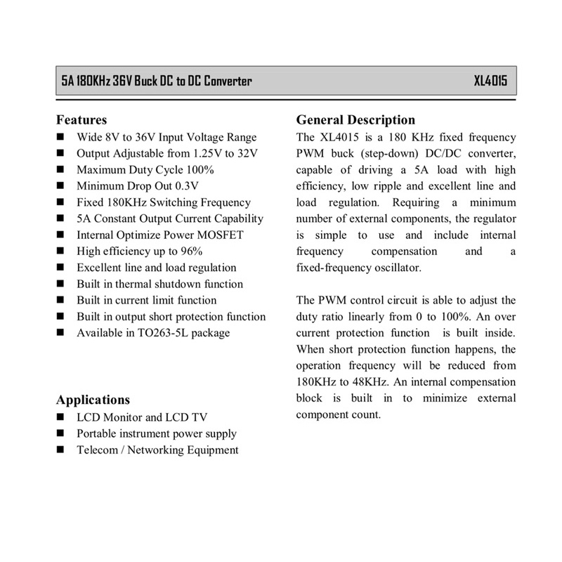 xl4015e1-to-263-5l-package-5a-180khz-36v-buck-dc-to-dc-converter