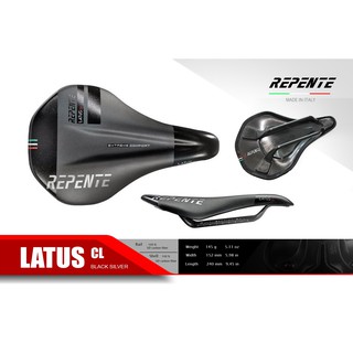 อานจักรยาน REPENTE รุ่น Latus CL รางคาร์บอน- กว้าง 152 mm - MADE IN ITALY