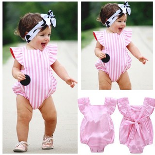 BABYGARDEN ชุดจั๊มสูท ลายทางน่ารัก แฟชั่นสำหรับเด็กทารก