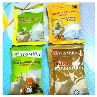 4 รส **พร้อมส่ง** นมแพะ Yusmira🐐🐐 นำเข้ามาเลเซีย ‼️ราคาส่งทักแชตนำเข้าเอง👉👉