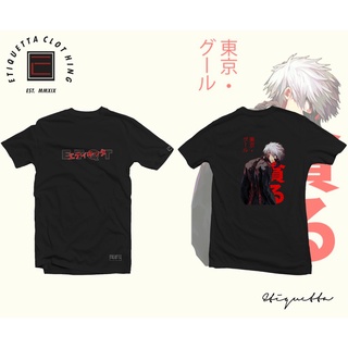 Anime Shirt - Tokyo  Ghoul - ETQT Shirt - Kaneki v2 เสื้อคู่ ผ้านำเข้า พร้อม