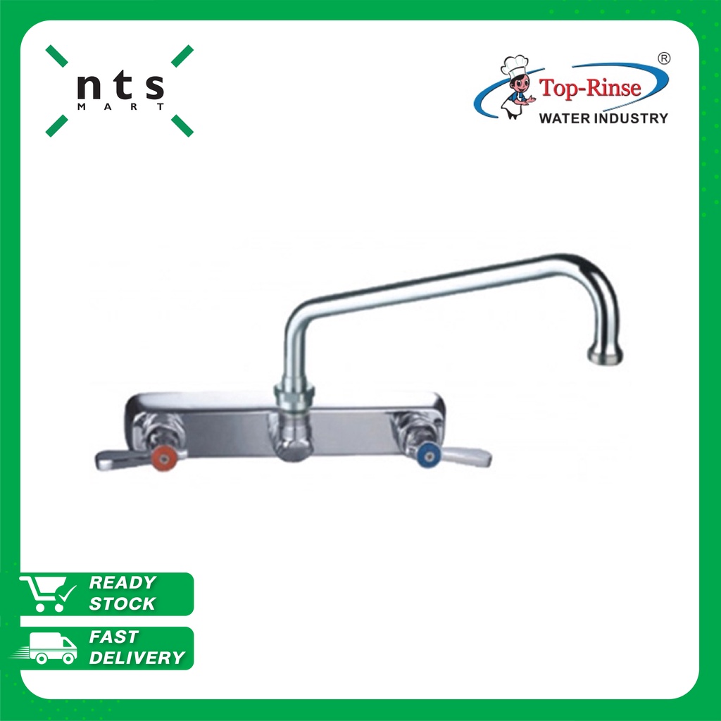 TOP RINSE ก๊อกน้ำแบบติดตั้งผนัง ข้อต่อตัวผู้เกลียว NPSM ขนาด 1/2” TOP1 ...