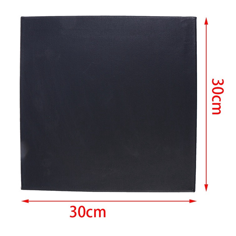 ราคาและรีวิว(KTS)เฟรมวาดรูปผ้าใบสีดำ Black Canvas Seikai ขนาด 30x30 CM.