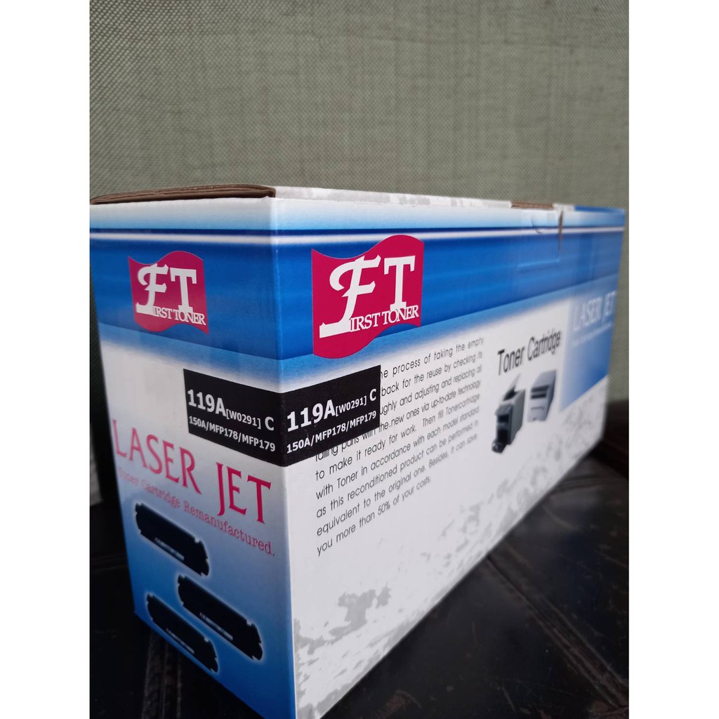 first-for-toner-hp-119a-cyan-เทียบเท่า-สำหรับเครื่องพิมพ์เลเซอร์-hp-color-laser-mfp-178nw