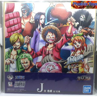 ภาพขนาดย่อของภาพหน้าปกสินค้าOne piece illustration sign board สินค้าจับสลาก Ichiban Kuji (รางวัล J ) จากร้าน phoenixtoy บน Shopee ภาพที่ 1