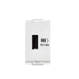 Chaixing Home ปลั๊กสาย USB (Charger ) 240V/ 2A HACO รุ่น W8301USBA