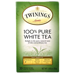ขายแยกซอง 1.5กรัม Twinings, Pure White Tea