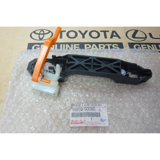 278. 69203-0D060 กรอบมือเปิดประตูหลังขวา VIOS ปี 2007-2010 ของแท้ เบิกศูนย์ โตโยต้า Toyota (TTGSHO)