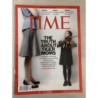 นิตยสาร Time Magazine มือ 2 สภาพดี January 21, 2011