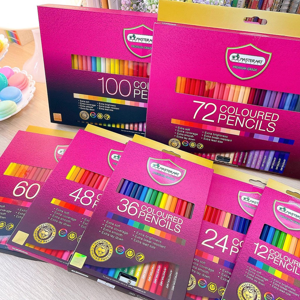 master-art-series-มาสเตอร์อาร์ต-ดินสอสีแบบแท่งยาว-สีไม้-72-สี-มาพร้อมกบเหลาในกล่อง