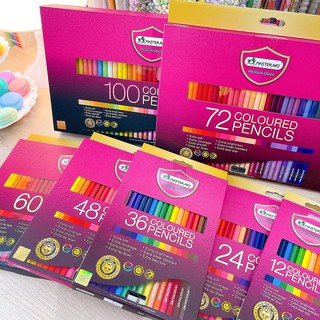 ภาพหน้าปกสินค้าMaster Art Series มาสเตอร์อาร์ต ดินสอสีแบบแท่งยาว สีไม้ 12 สี, 24 สี, 36 สี มาพร้อมกบเหลาในกล่อง ที่เกี่ยวข้อง