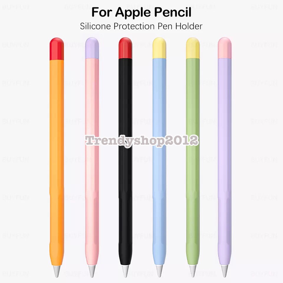 ภาพหน้าปกสินค้าพร้อมส่งจากไทย เคสปากกาซิลิโคน Apple Pencil 1&2 เก็บเงินปลายทางได้ จากร้าน trendyshop2012 บน Shopee