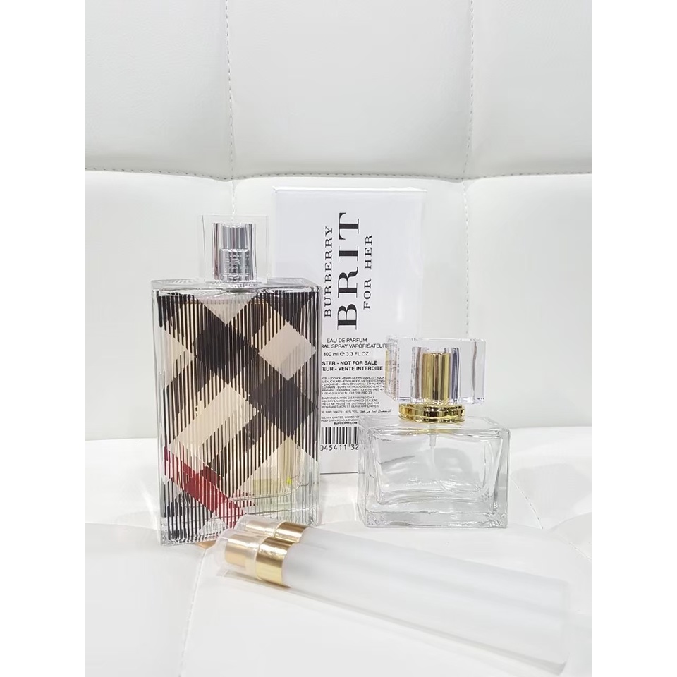 น้ำหอมแท้แบ่งขาย-10ml-burberry-brit-women-edp