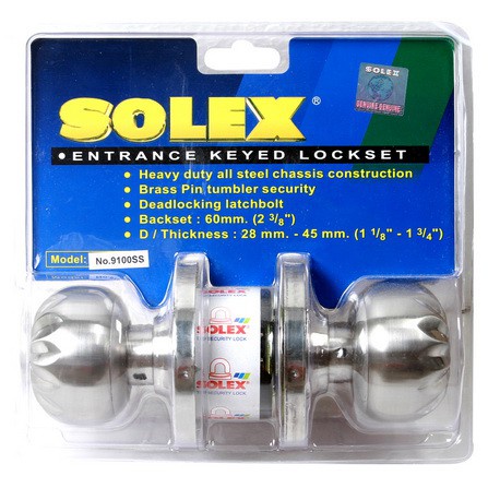 solex-ลูกบิดประตู-รุ่น-9100ss