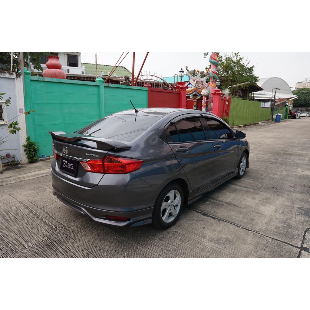 ชุดแต่ง-honda-city-2014-modulo-ฮอนด้าซิตี้-สเกิร์ตรอบคัน-สปอยเลอร์-สั่งทำสีตามรหัสสี