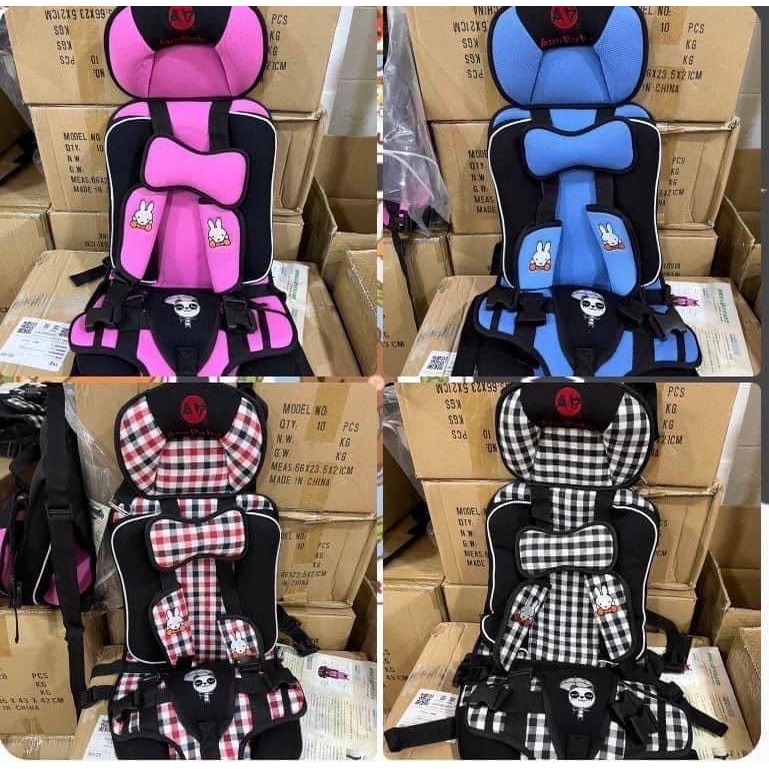 ภาพสินค้าพร้อมส่งในไทย Car Seat  คาร์ซีทแบบพกพา จากร้าน doungdee.shop บน Shopee ภาพที่ 6