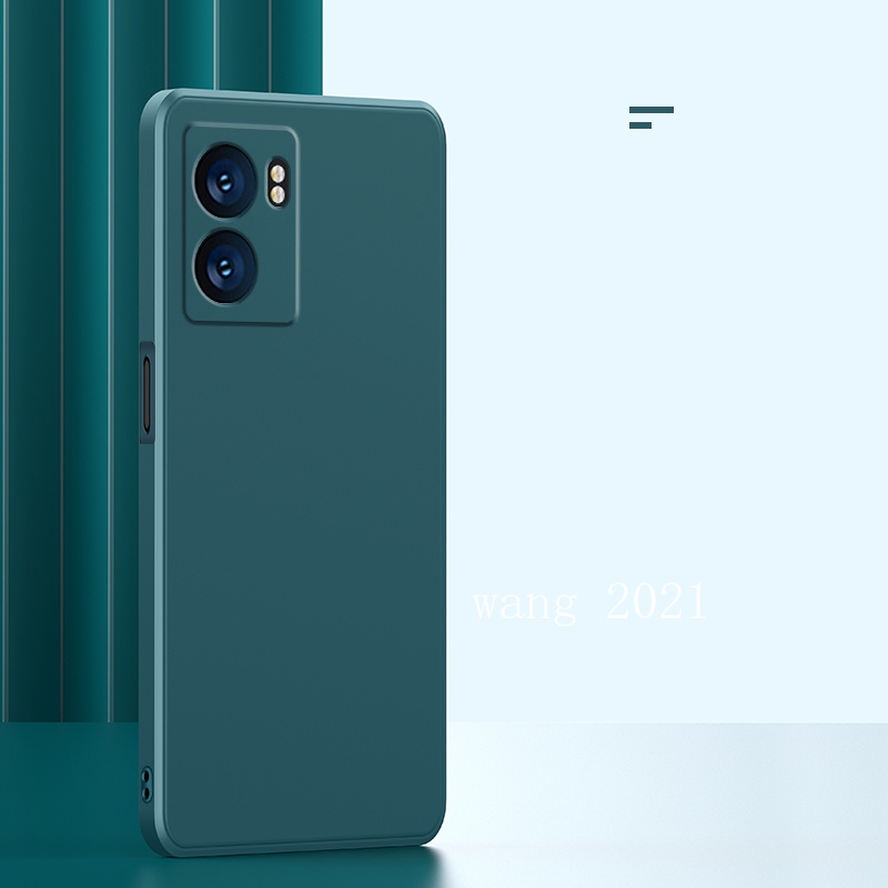 phone-case-เคสโทรศัพท-oppo-a77-5g-a57-a96-a76-4g-2022-เคส-casing-straight-edge-liquid-silicone-phone-case-matte-multicolor-soft-case