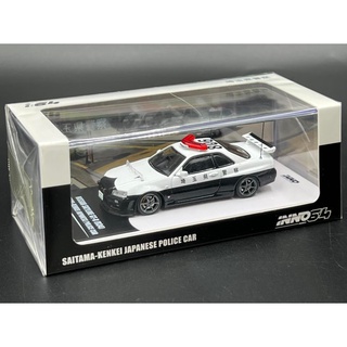 INNO64 / NISSAN SKYLINE GT-R (R34) Japanese Police Car