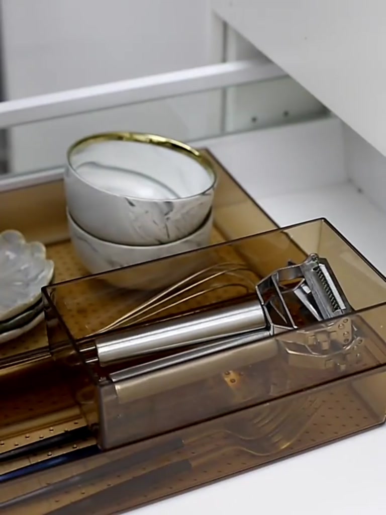 ahlanya-กล่องเก็บของในลิ้นชักเคาร์เตอร์-เก็บช้อนส้อม-อุปกรณ์เครื่องใช้-cutlery-storage-box