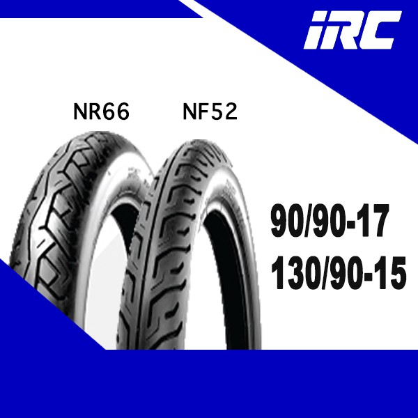 างมอเตอร์ไซค์-irc-nf52l-nr66-เซทคู่-90-90-17-130-90-15-ยางมอเตอร์ไซค์-สำหรับรถ-phantom-boss-superlight