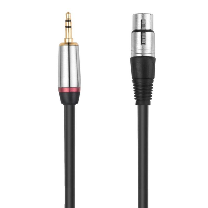 สายไมค์โครโฟน-3-5mm-stereo-jack-male-to-xlr-female-cable-foil-braided-shielded-for-microphone-mixer-5m-10m