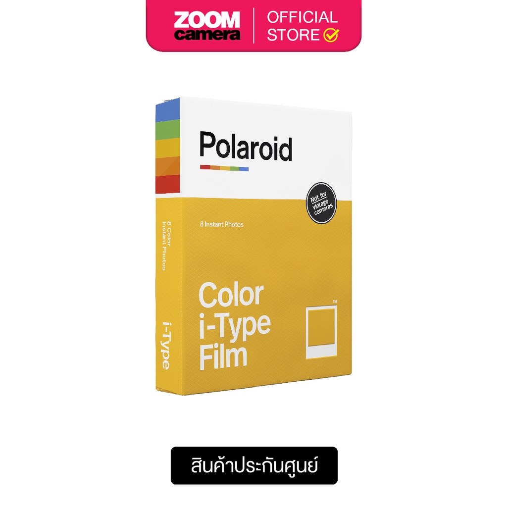 ภาพหน้าปกสินค้าPolaroid Instant Film (PRD6000) Color Film For I-Type - Single Pack (PLO4668)