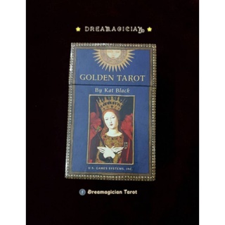 Golden Tarot ไพ่ยิปซีคลาสสิคขอบทองหรูหรา /ไพ่ยิปซีแท้ลดราคา/ไพ่ยิปซี/ไพ่ทาโร่ต์/ไพ่ออราเคิล/Tarot/Oracle