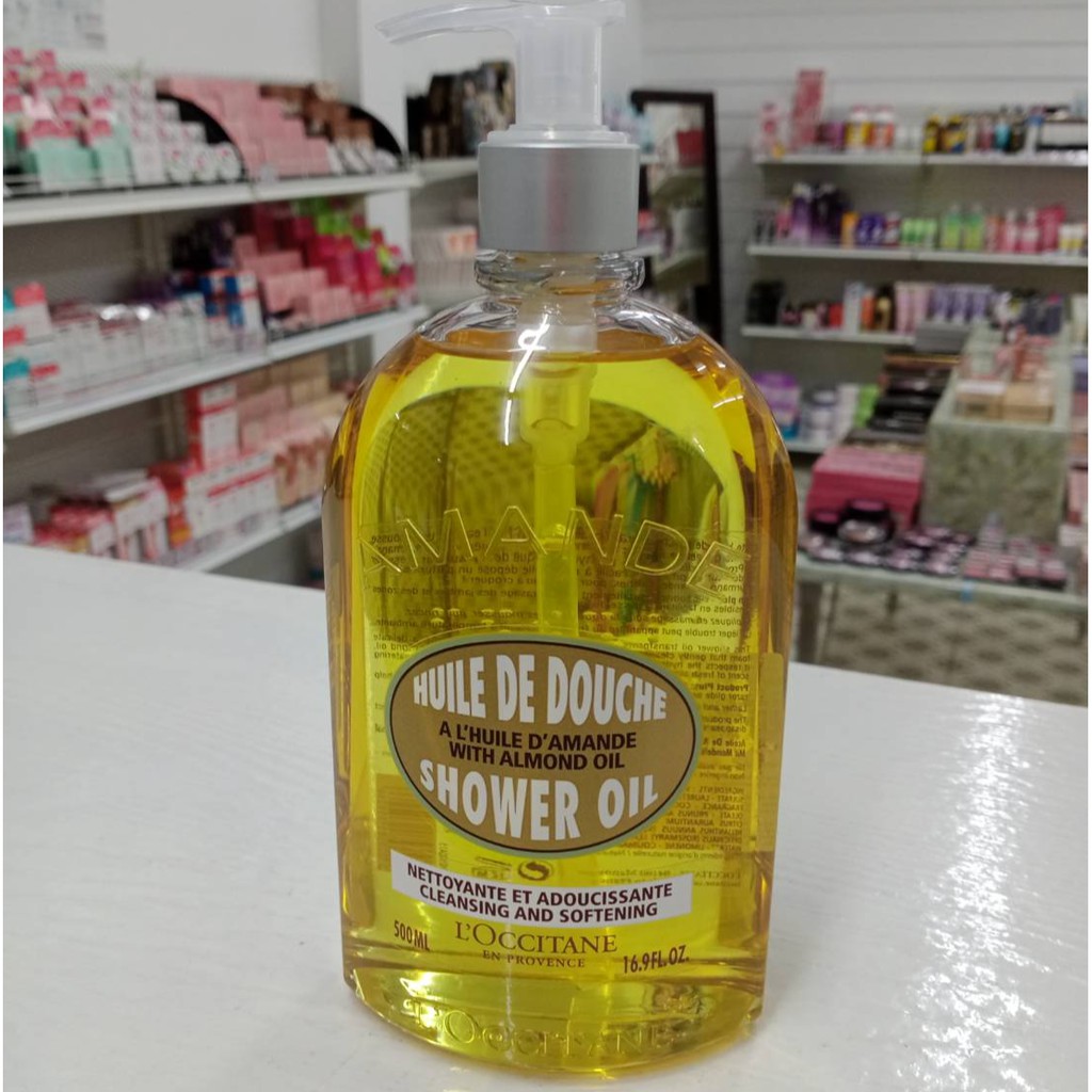 loccitane-almond-cleansing-amp-soothing-shower-oil-500ml-ฉลากไทย