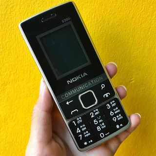 โทรศัพท์มือถือ NOKIA PHONE  6300 (สีดำ) 3G/4G รุ่นใหม่ โนเกียปุ่มกด
