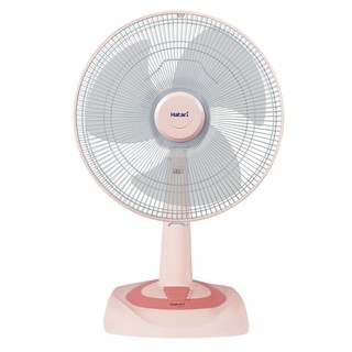 พัดลมตั้งโต๊ะ พัดลมตั้งโต๊ะ 16นิ้ว HATARI HT-T16M4 สีพีช พัดลม เครื่องใช้ไฟฟ้า DESK FAN HATARI HT-T16M4 16" PEACH