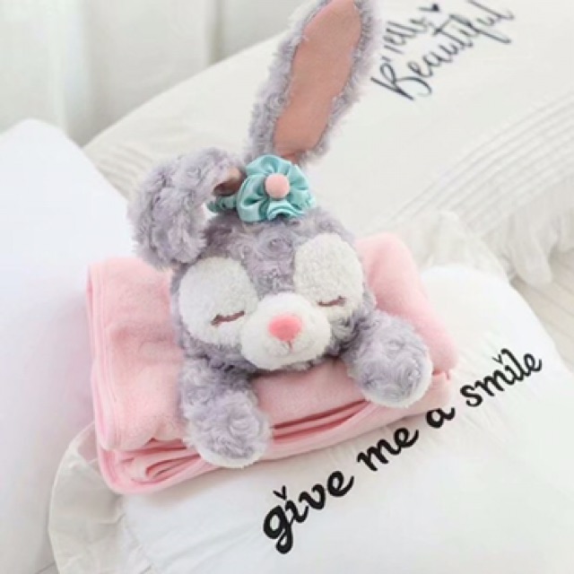 พร้อมส่ง-disney-duffy-and-friends-blanket-ผ้าห่มน้องหมีduffy-และผองเพื่อน