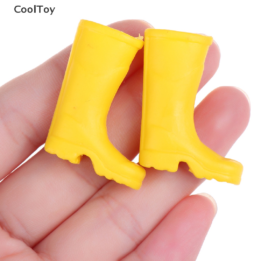 lt-cooltoy-gt-รองเท้าบูท-กันฝน-ขนาดเล็ก-หลากสี-สําหรับตกแต่งบ้านตุ๊กตา-1-12