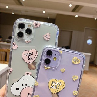 🔥 พร้อมส่ง 🔥 เคสใสสนูปปี้หัวใจ x ชาร์ลีบราว์ !!