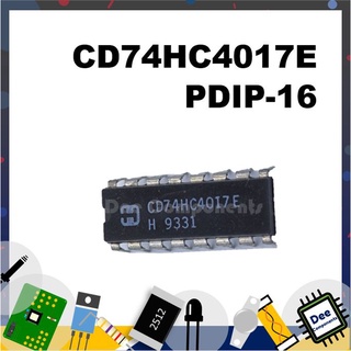 CD74HC4017 Logic - IC PDIP-16 2 - 6 V -55°C TO 125°C CD74HC4017E TEXAS INSTRUMENTS 8-4-10